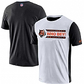 Cincinnati Bengals Nike Performance T-Shirt White,baseball caps,new era cap wholesale,wholesale hats